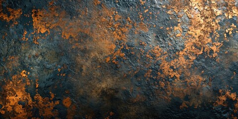 Aufkleber - A close-up view of a rusted metal surface. This image can be used to depict decay, deterioration, or an aged industrial look.