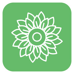 Sticker - Sunflower Icon of Seasonal iconset.