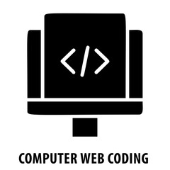 Computer web coding, coding, programming, web development, technology, code, computer, software development, programming language, web coding icon, coding concept