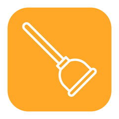 Poster - Plunger Icon of House Cleaning iconset.