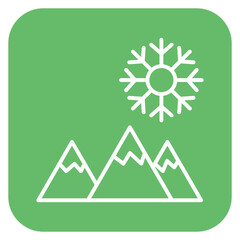 Sticker - Winter Hill Icon of Winter iconset.