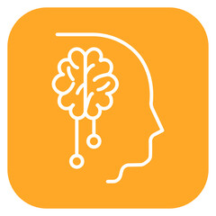 Sticker - Mental Control Icon of Productivity iconset.