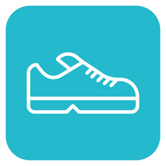 Wall Mural - Sneaker Icon of Clothes iconset.