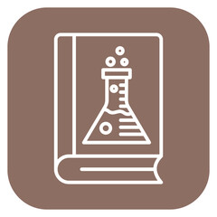 Poster - Chemistry Book Icon of Chemistry iconset.