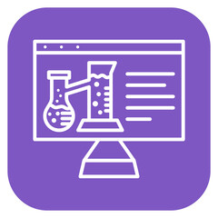 Sticker - Online Chemistry Icon of Chemistry iconset.