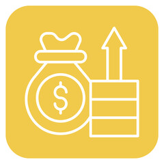 Sticker - Profits Icon of Accounting iconset.