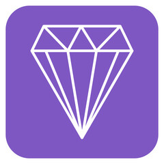 Sticker - Diamond Icon of Business Startup iconset.