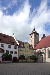 Canvas Print - Kirche St. Georg in Schmalkalden