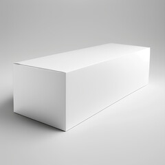 Wall Mural - blank white box