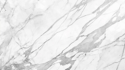 Wall Mural - White marble texture with natural pattern for background or design art work. Ai Generative