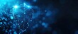 © artpray - Digital futuristic shield Guard for Cyber security with glowing blue background. Generated AI image