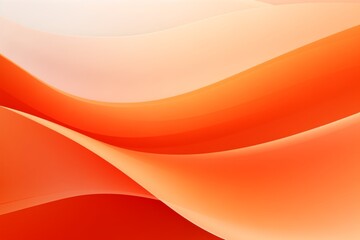 Aufkleber - minimal geometric background, orange elements, fluid gradient, dynamic shapes for signage or text in