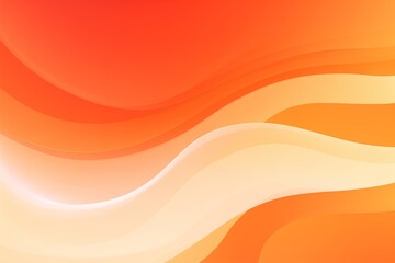 Aufkleber - geometric background, minimal orange elements, fluid gradient, dynamic shapes for signage, text inse