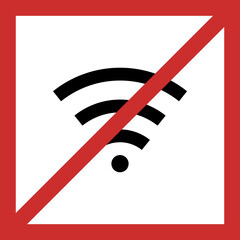 Poster - No wifi