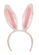 White Easter rabbit ears