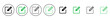 © AAVAA - Edit icon set. edit document icon. edit text icon. pencil. sign up