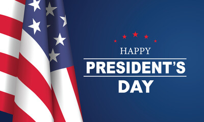 Poster - President's Day Background Design. Banner, Poster, Greeting Card. Vector Illustration.