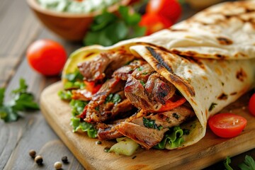 Poster - delicious shawarma