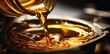 © original logo - Oil poured into the engine. generative ai