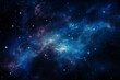 © Pakhnyushchyy - Space dark background with fragment of our galaxy. Abstract cosmos background.
