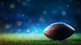 Fototapeta Sport - American football background, traditional super bowl banner poster