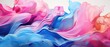 A mesmerizing pink and blue color swirl and waves texture, Ai Generated.
