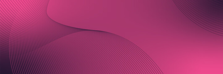 Abstract background vector pink, red with dynamic waves for business design. Futuristic backdrop with network wavy lines. Premium template with stripes and gradient mesh for banner or poster