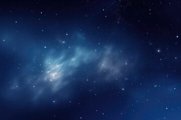 Wall Mural - Panoramic view of Milky Way galaxy and stars.