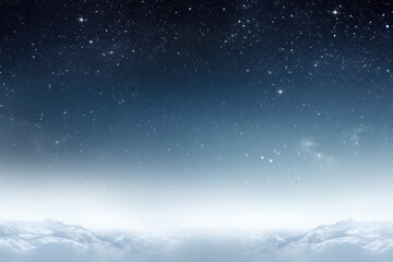 Wall Mural - Starry Universe Panorama with Nebula and Galaxy
