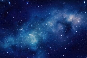 Wall Mural - Night sky: stars, nebula, and galaxy.