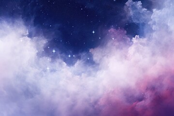 Wall Mural - Cosmic abundance of stars, nebulae, and galaxies