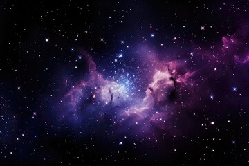 Wall Mural - Cosmic abundance of stars, nebulae, and galaxies