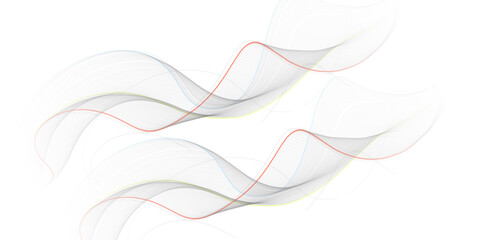 Leinwandbilder - Gray and white abstract background with flowing particles. Digital future technology concept. business background lines wave abstract flowing stripe and curve.