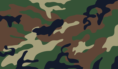 Camouflage army background abstract vector modern background fabric textile print template