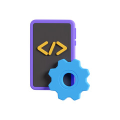 app development 3d icon