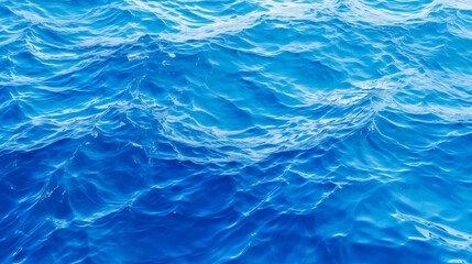 Wall Mural - aerial view of wavy sea. ocean surface texture as background.