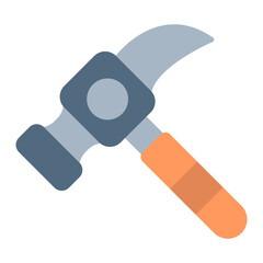 Poster - Hammer icon vector image. Can be used for Plumbing.