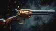 Golden Glock 19: A Shiny, Modern Take on the Classic Gun Generative AI