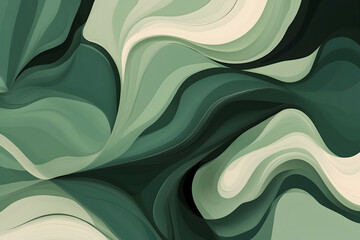 An abstract with green background