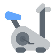 Wall Mural - Elliptical icon vector image. Can be used for Fitness at Home.