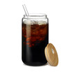 Libbey  Clear Glass Can Iced Coffee Soda Beer Cup  mockup