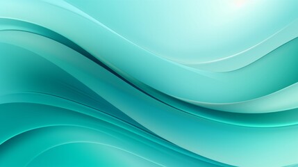 Poster - vibrant tiffany blue abstract background – modern design for professional marketing business with si