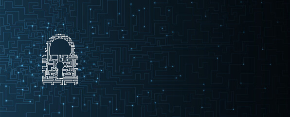 Abstract data background. Futuristic technology style. Elegant digital  background for business cyber presentations.