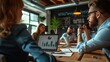 © somchai20162516 - Marketing analysis team Perspective Accounting team Business Meeting