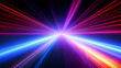 © ma - Neon speed abstract background, digital abstract background