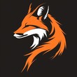 © Neural Pixels - Animal Fox. Logo illustration of a Fox. Fox emblem, icon, logotype,decal, print.