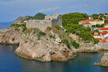 Wall Mural - Dubrovnik; Croatia - august 29 2022 : picturesque old city