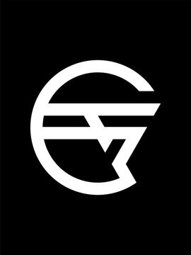 GS monogram logo template