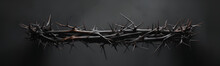 Christian Crown Of Thorns. Holy Week. 