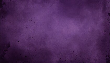 Wall Mural - dark purple grunge background with stains